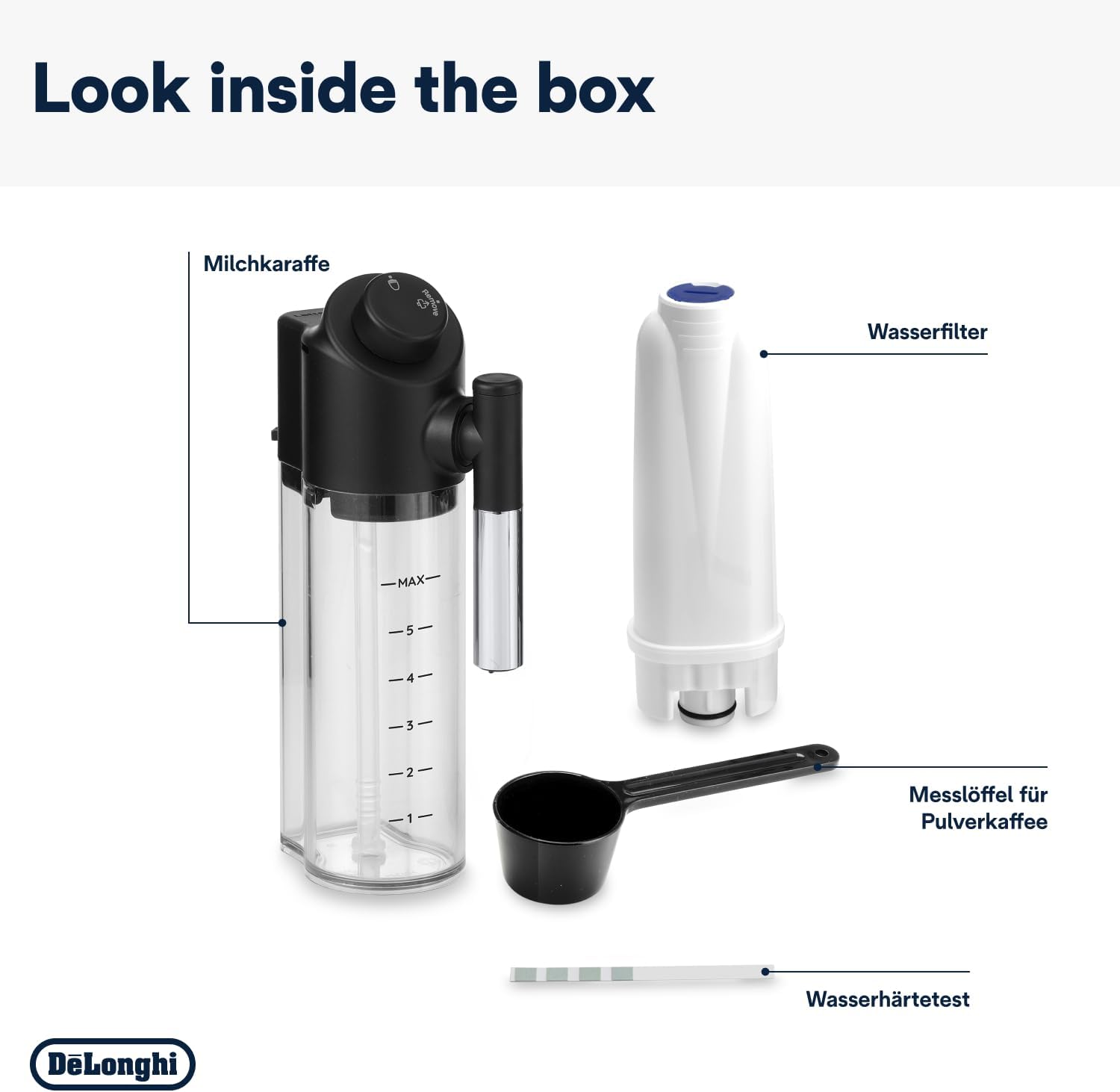 De'Longhi Magnifica Evo ECAM 292.81.B – Vollautomatische Kaffeemaschine mit LatteCrema System