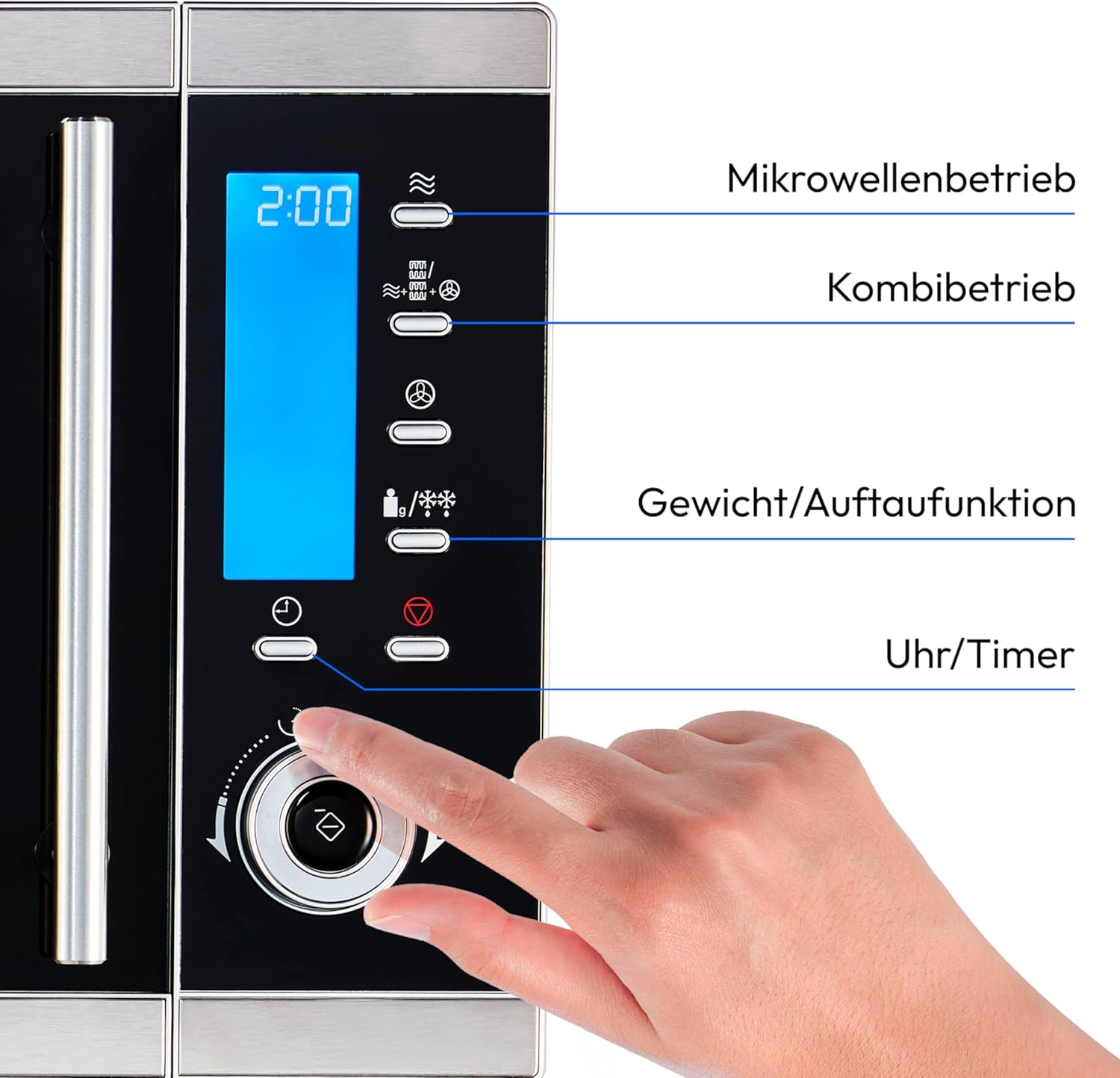 MEDION MD 15501 Mikrowelle 4-in-1 mit Grill