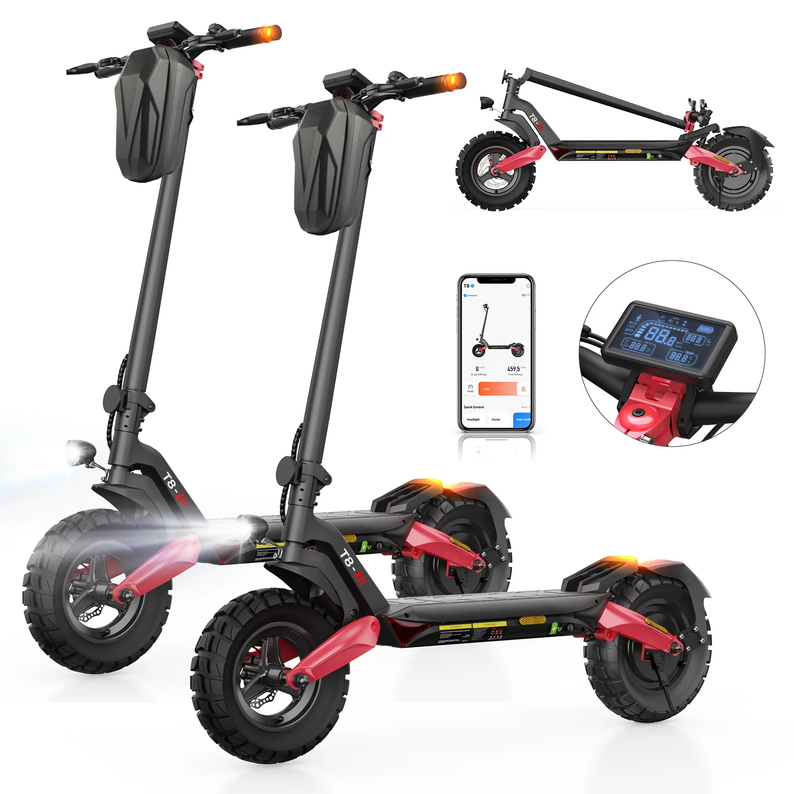 T8 Offroad E-Scooter – Power, Reichweite & Straßenzulassung