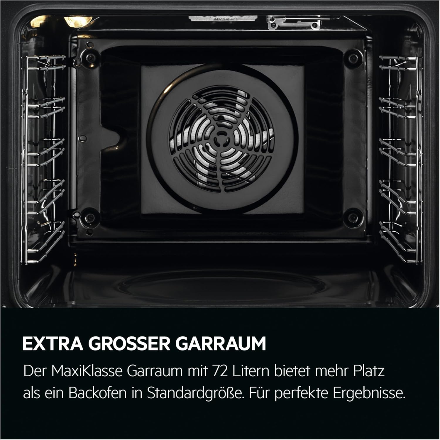 AEG BPE53516AB Einbau-Backofen Serie 5 – Pyrolyse, Heißluft, 25 Programme, LED-Touch, Kühle Tür, Schwarz