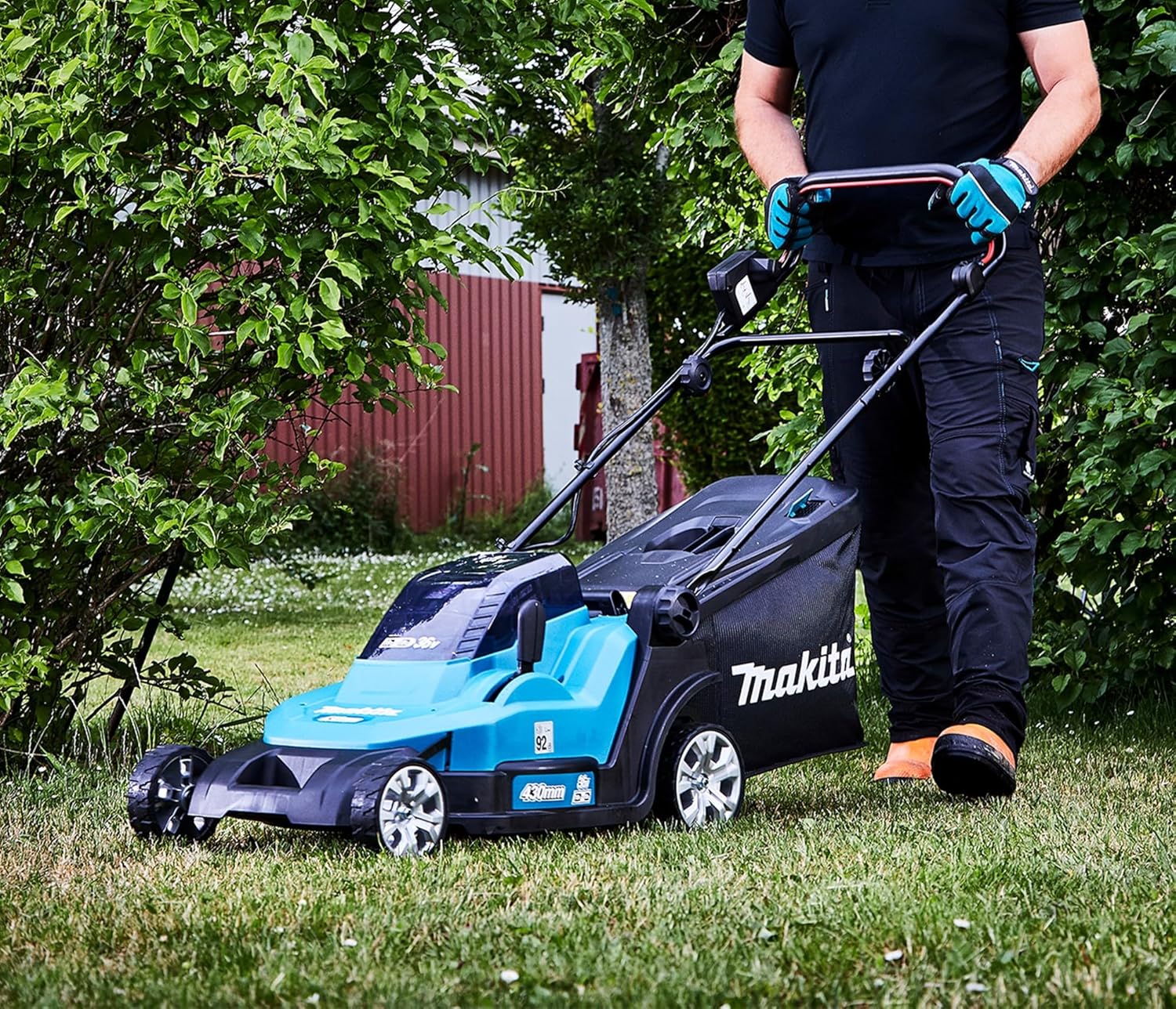 Makita DLM432Z Akku-Rasenmäher – 2x18 V Power (ohne Akku & Ladegerät)