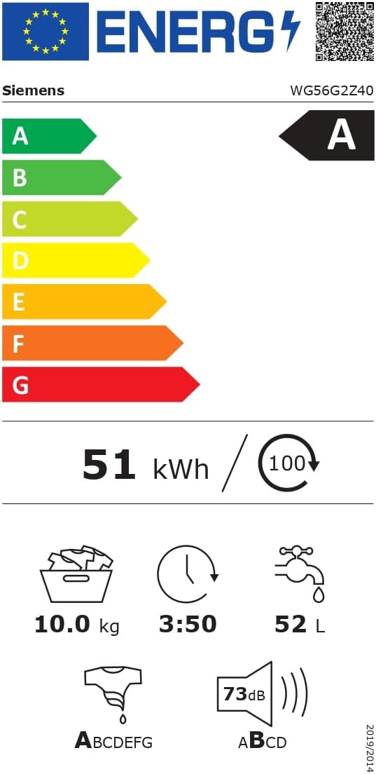 Siemens WM14N223 iQ300 Frontlader – 7 kg, 1400 U/min, speedPack L, LED-Display, Outdoor-Programm