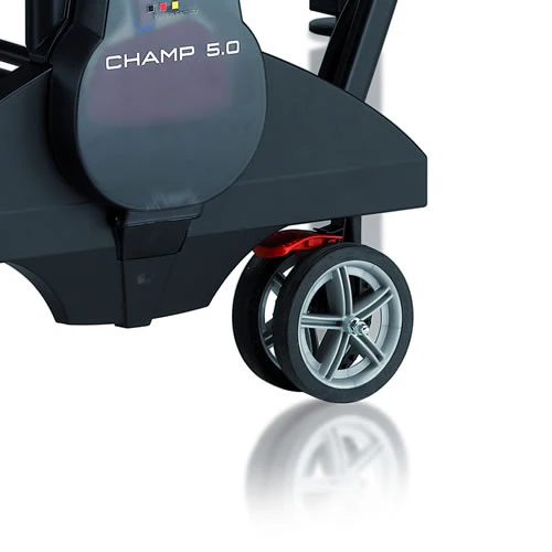 Kettler CHAMP 5.0 – Outdoor-Tischtennisplatte, klappbar, Offizielle Maße, Verstellbares Netz