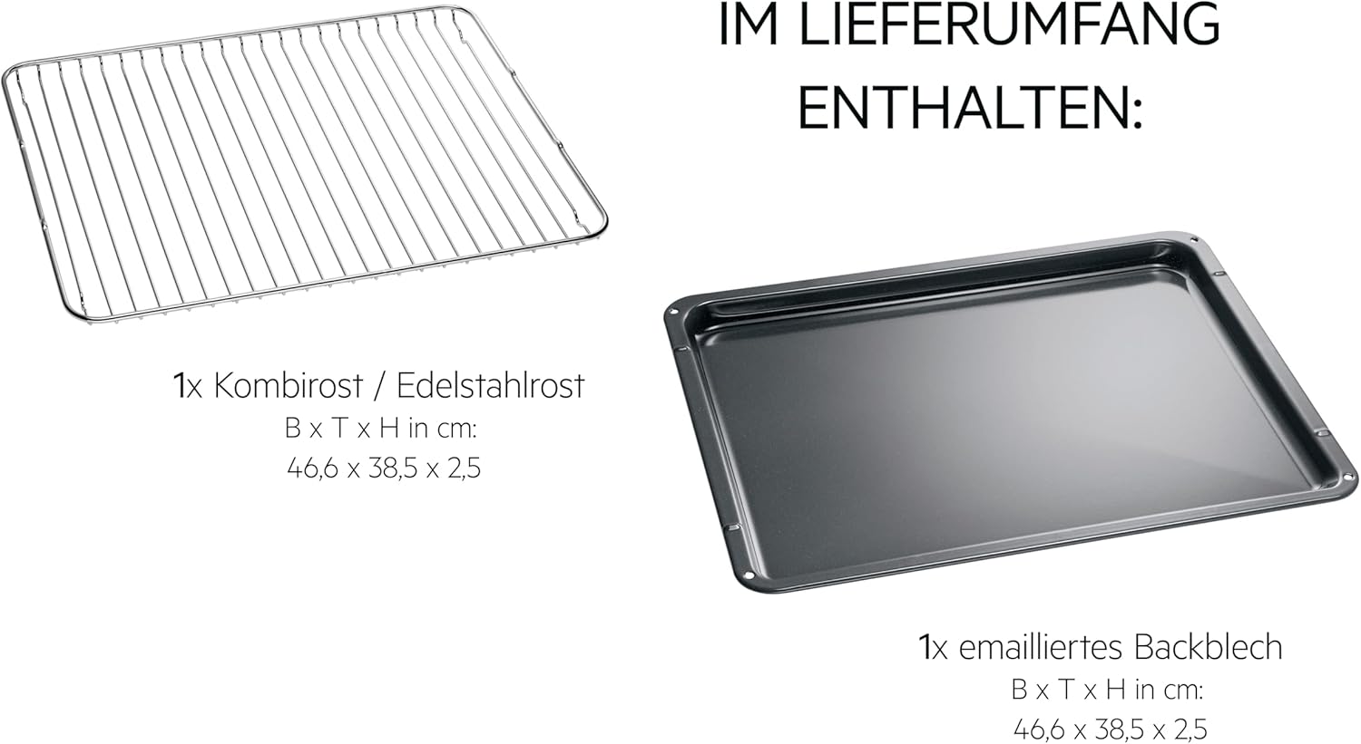 AEG BPE53516AB Einbau-Backofen Serie 5 – Pyrolyse, Heißluft, 25 Programme, LED-Touch, Kühle Tür, Schwarz