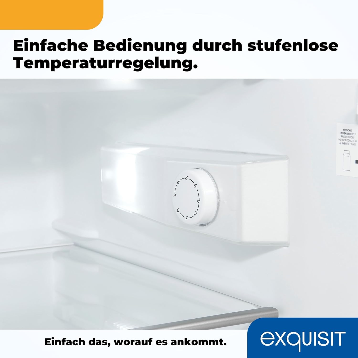 Exquisit Kühlschrank mit Gefrierfach 120 L – Kompakt, Effizient & Praktisch