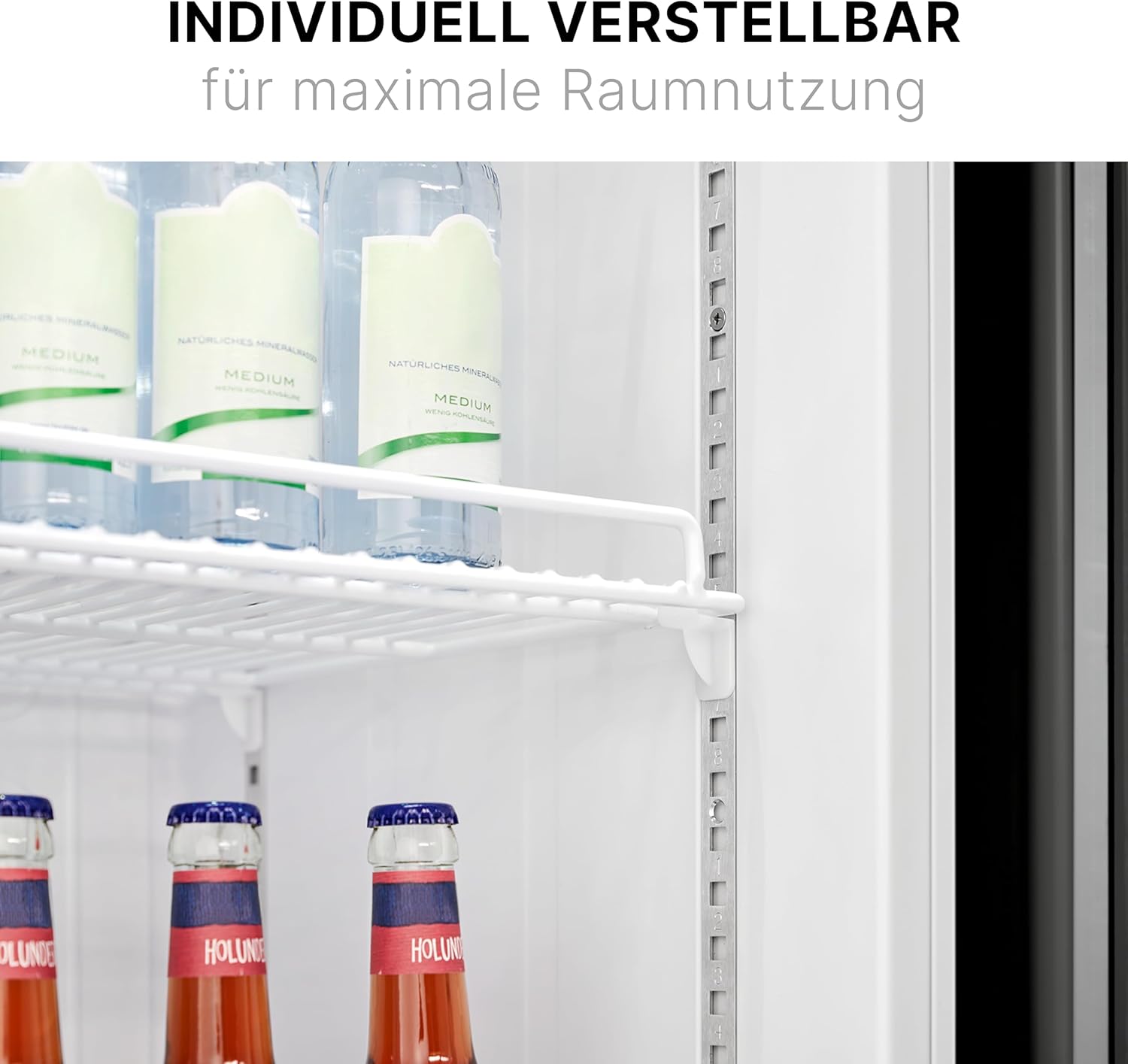 Bomann Getränkekühlschrank 347 L mit Glastür & LED-Beleuchtung – Sicher, Flexibel & Stilvoll