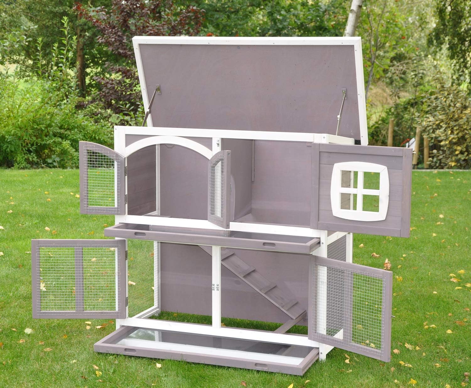 nanook Murmel XXL Doppel-Kaninchenstall – Komfort & Sicherheit für deine Nager