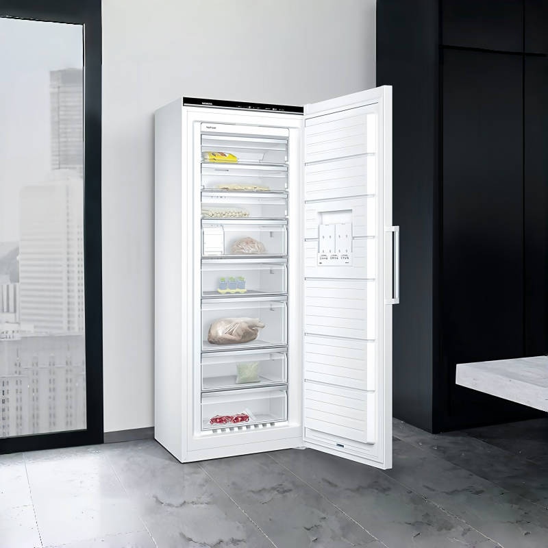 Siemens GS54NAWCV iQ500 Gefrierschrank 327 L – NoFrost, BigBox & superFreezing, Energiesparend