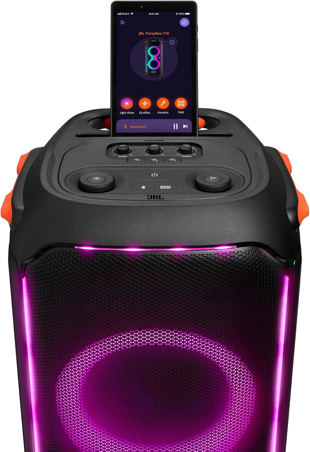 JBL PartyBox 710 – Bluetooth-Lautsprecher mit Lichtshow