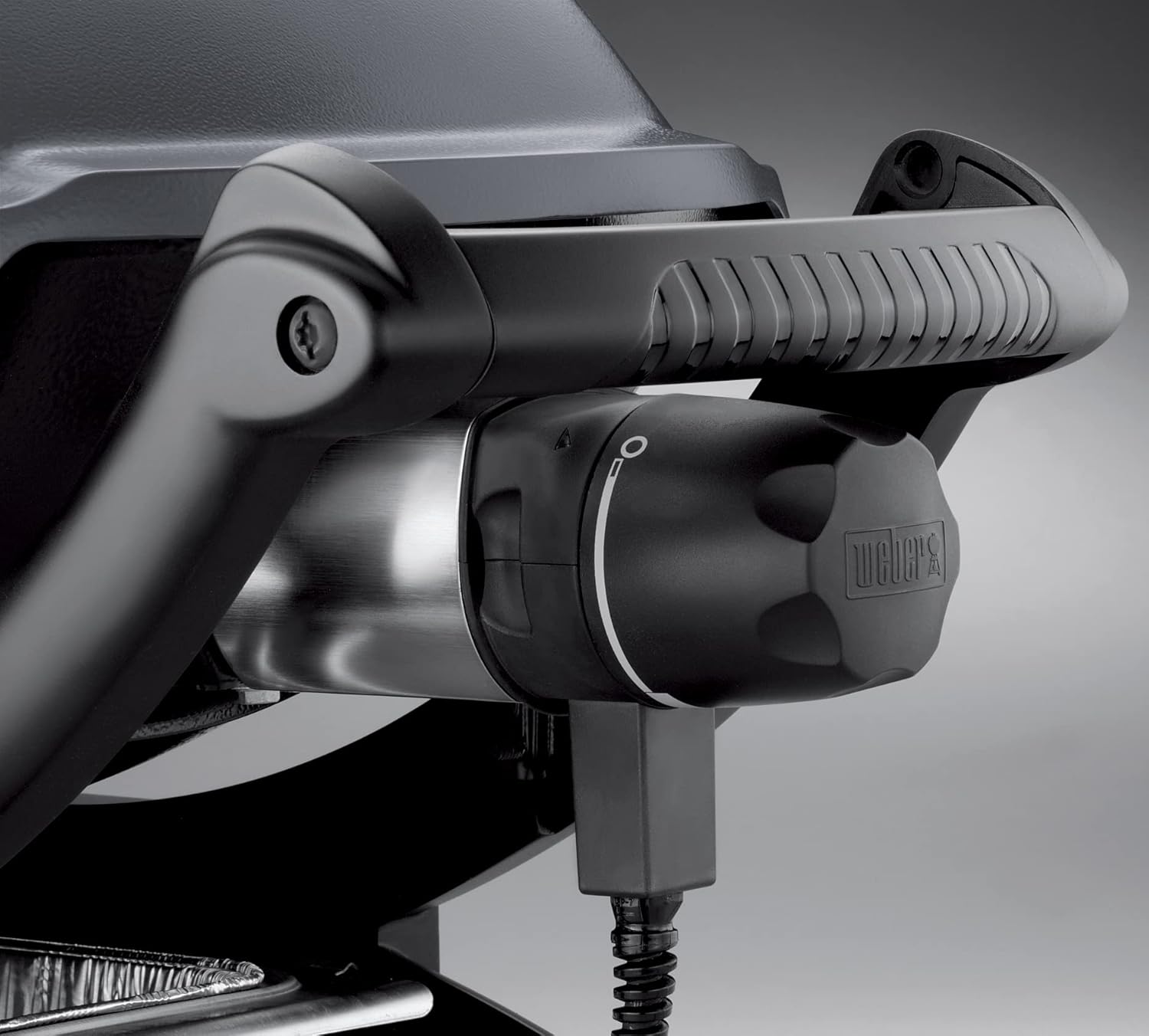 Weber Q1400 Dark Gray – Elektrogrill für Balkon, Terrasse & Garten