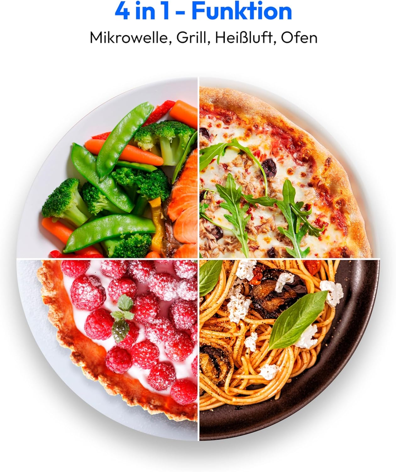 MEDION MD 15501 Mikrowelle 4-in-1 mit Grill