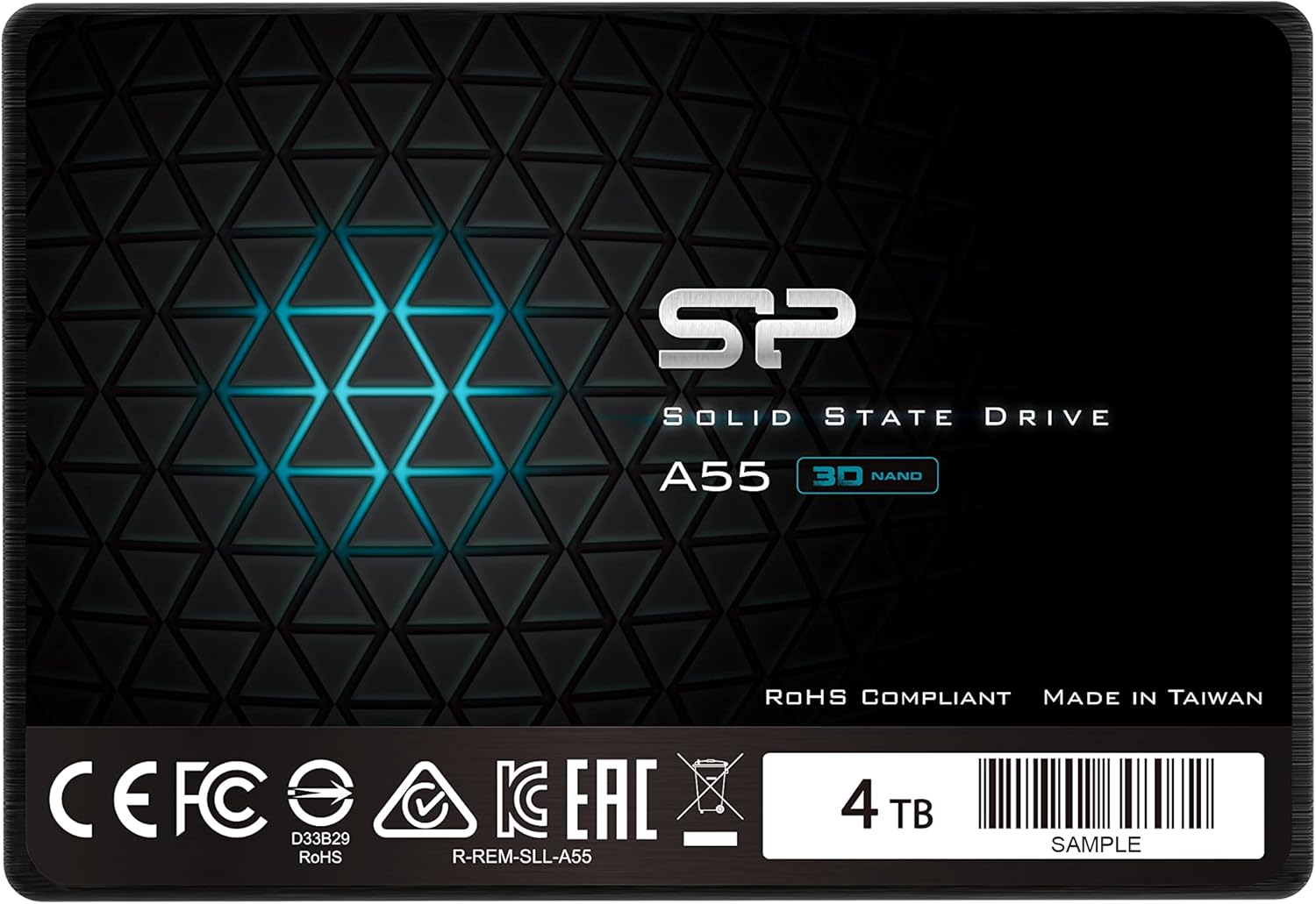 Silicon Power A55 4TB SSD – Ultra schnelle SATA III SSD für PC & Laptop