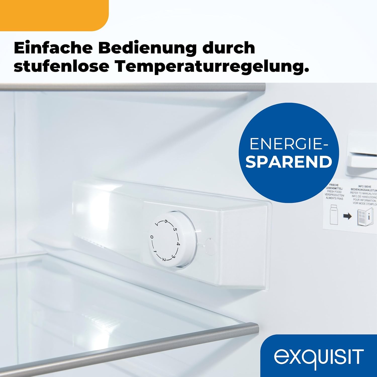 Exquisit Kühlschrank 133 L – Praktisch, leise & energiesparend