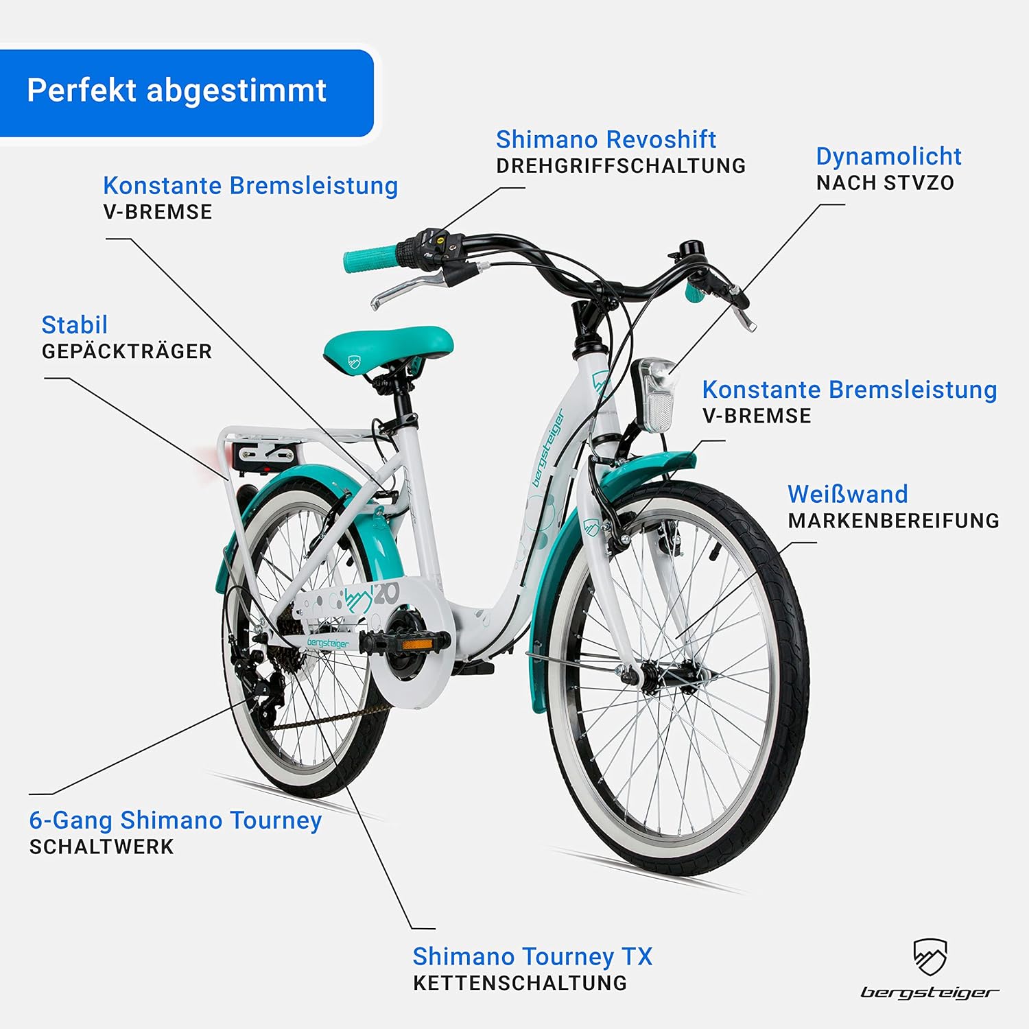 Bergsteiger Atlantis Kinderfahrrad 24