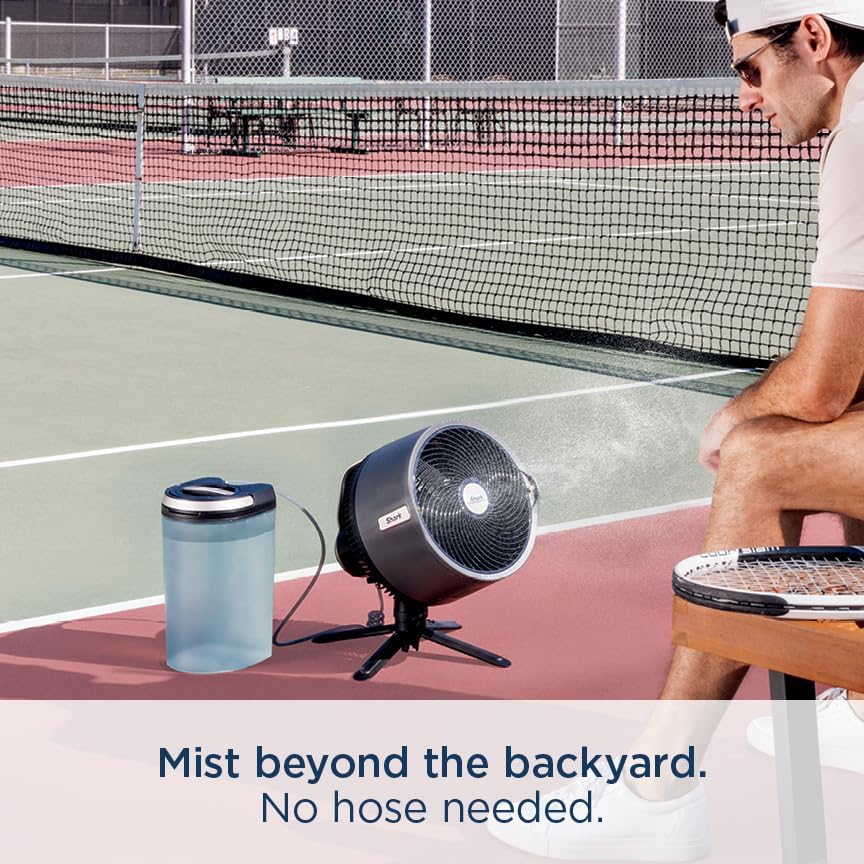 Shark FlexBreeze Pro Ventilator mit Kühlnebel (FA302, 2025) – Frische Brise für drinnen & draußen