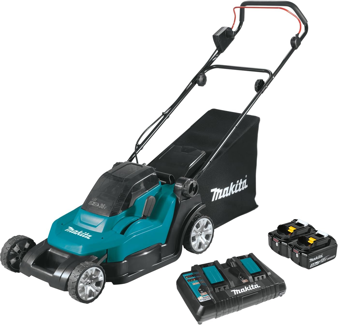 Makita DLM432Z Akku-Rasenmäher – 2x18 V Power (ohne Akku & Ladegerät)