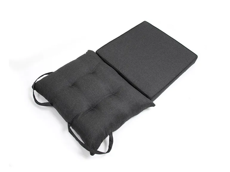 Bellavista Alu-Luxus Asti 6-teilig – Garten-Lounge Set: 3-Sitzer Sofa, 2 Sessel, 2 Hocker, Tisch, verstellbare Rückenlehne