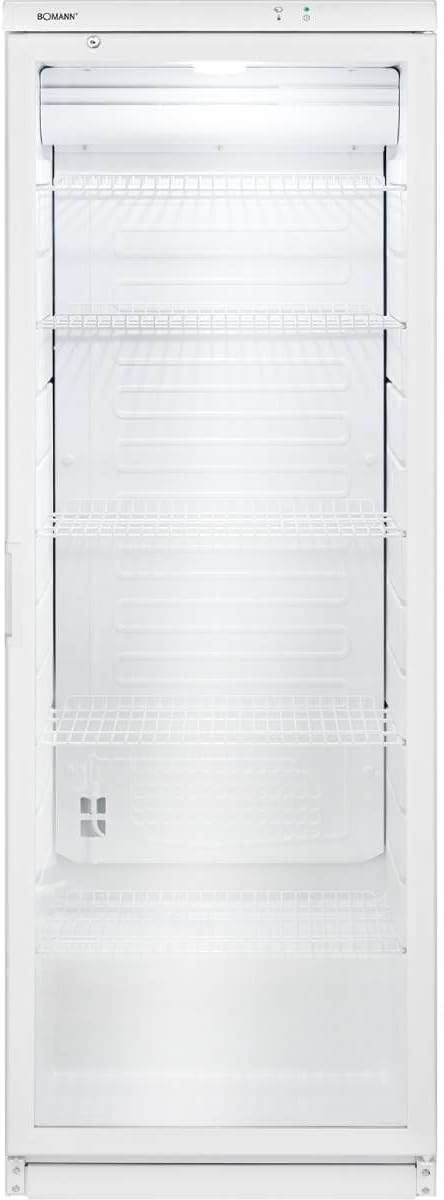 Bomann Getränkekühlschrank 347 L mit Glastür & LED-Beleuchtung – Sicher, Flexibel & Stilvoll