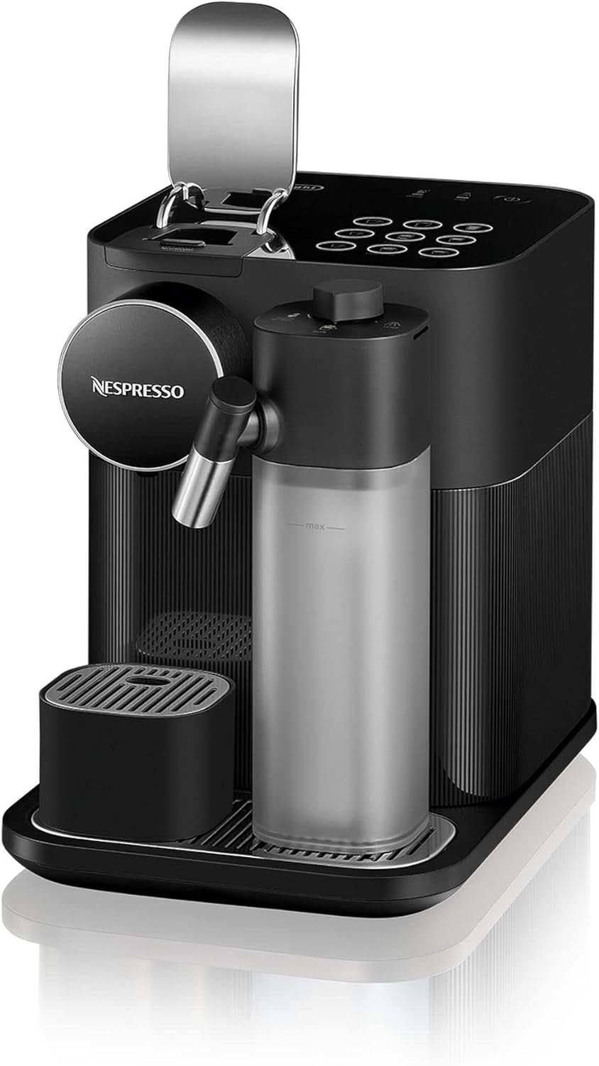 Nespresso De’Longhi Gran Lattissima EN640.W – Kapselmaschine mit automatischem Milchsystem, 19 bar, 1400W, Weiß