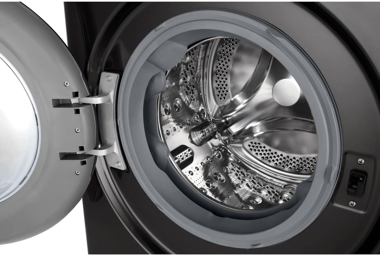 LG F4WV7080 Frontlader-Waschmaschine – 8 kg, 1400 U/min, AI Direct Drive, Dampfreinigung, Wi-Fi, Energieeffizienz Triple A, Weiß