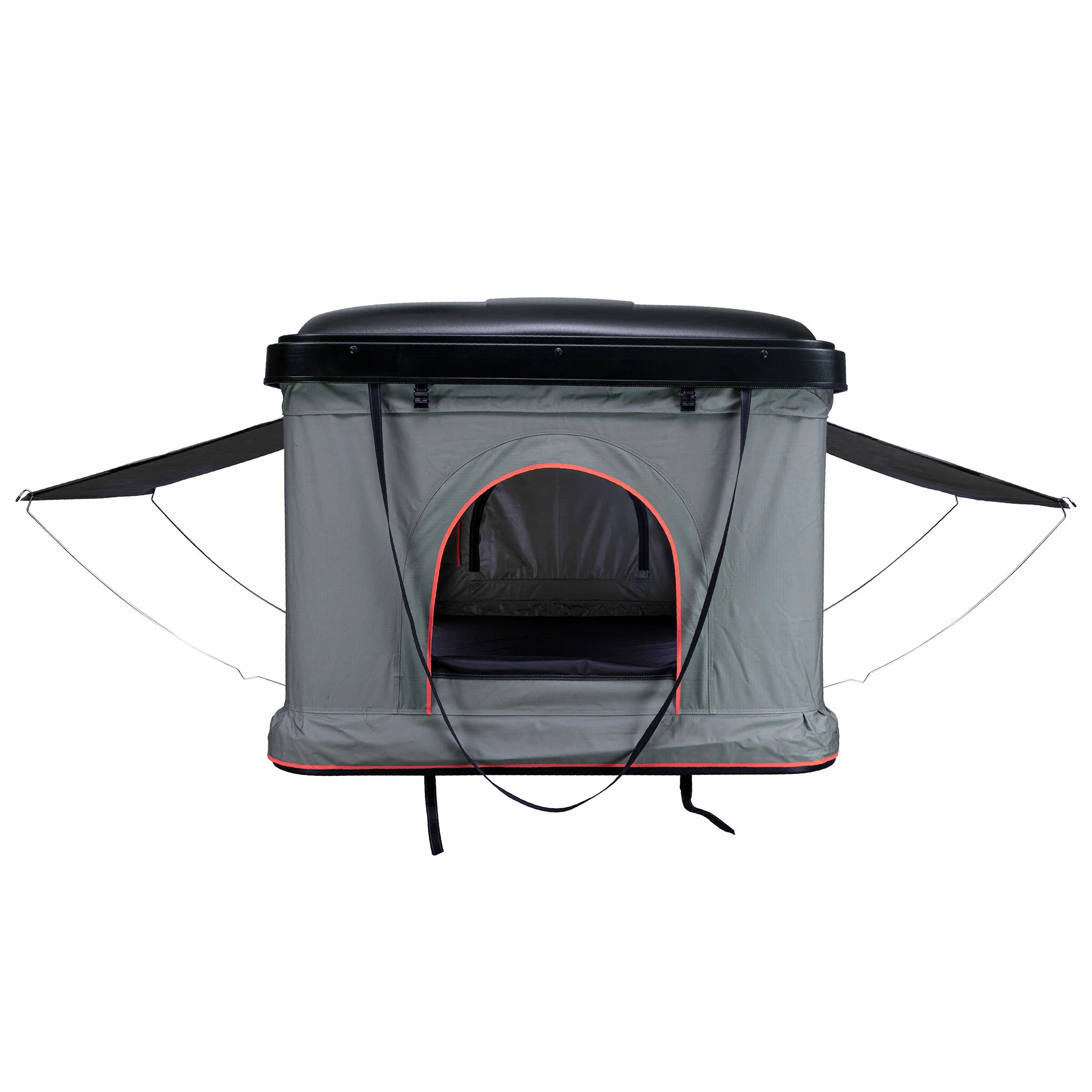 Trekker Dachzelt Hut M – Grau, für 2–3 Personen