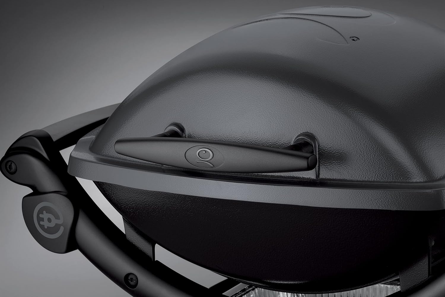 Weber Q1400 Dark Gray – Elektrogrill für Balkon, Terrasse & Garten