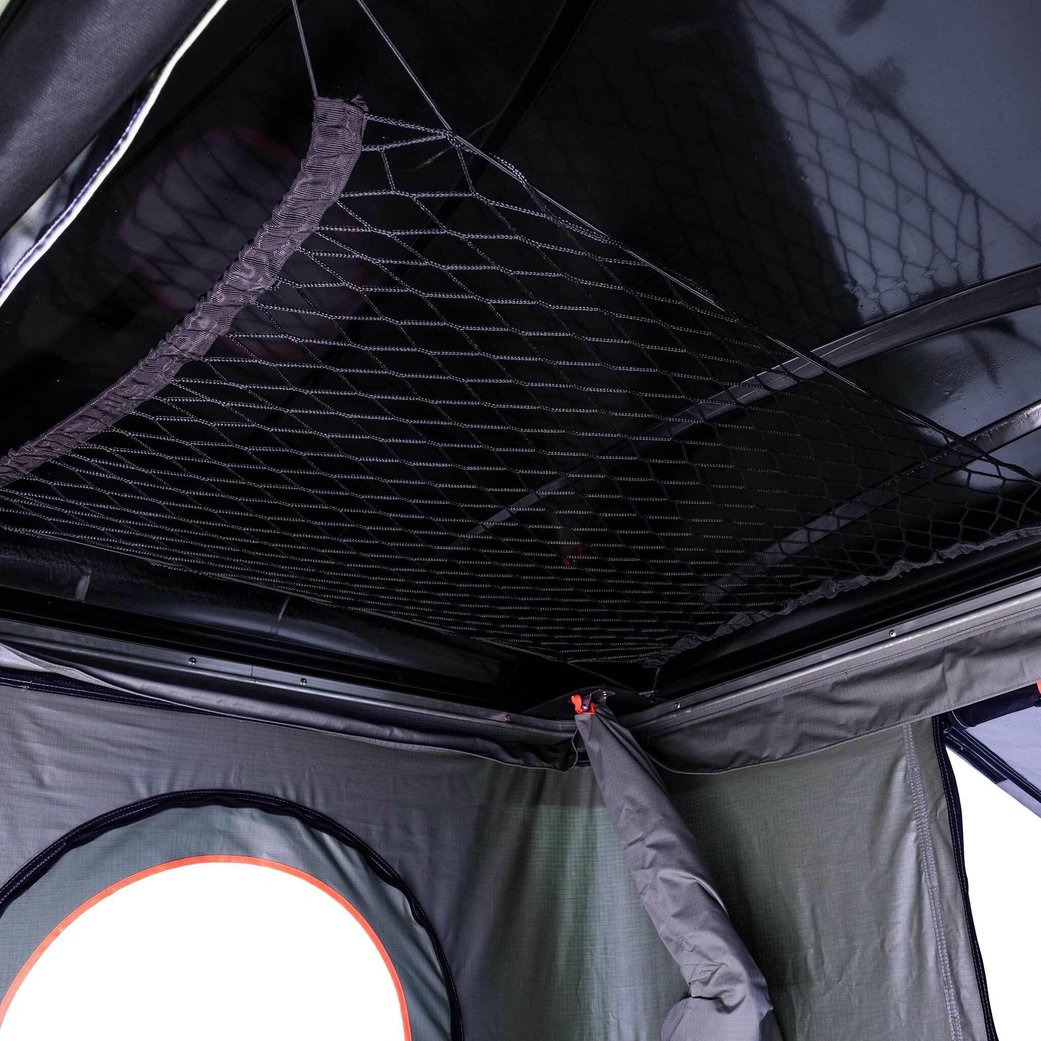 Trekker Dachzelt Hut M – Grau, für 2–3 Personen