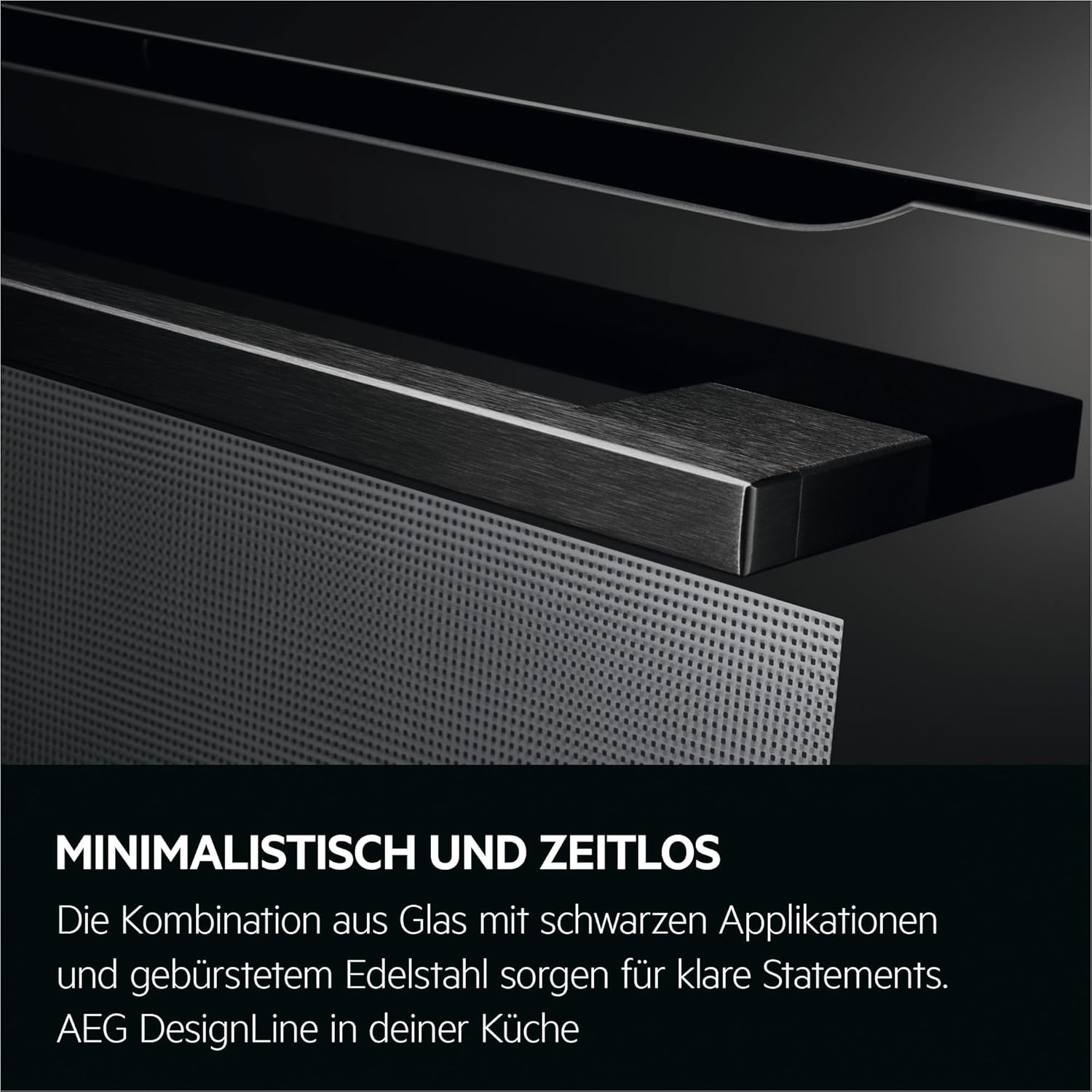 AEG BPE53516AB Einbau-Backofen Serie 5 – Pyrolyse, Heißluft, 25 Programme, LED-Touch, Kühle Tür, Schwarz