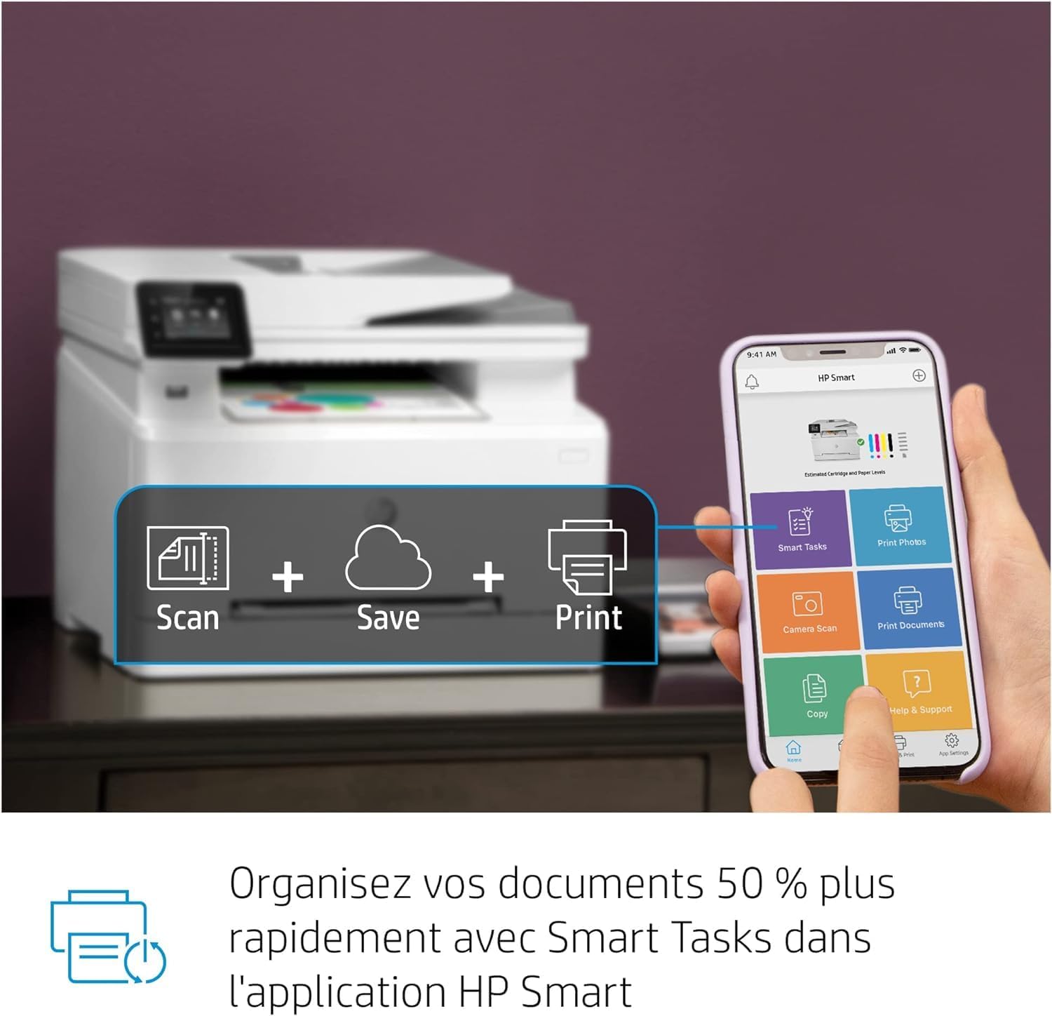 HP Color LaserJet Pro MFP 3302fdwg – Farb-Laserdrucker 4-in-1