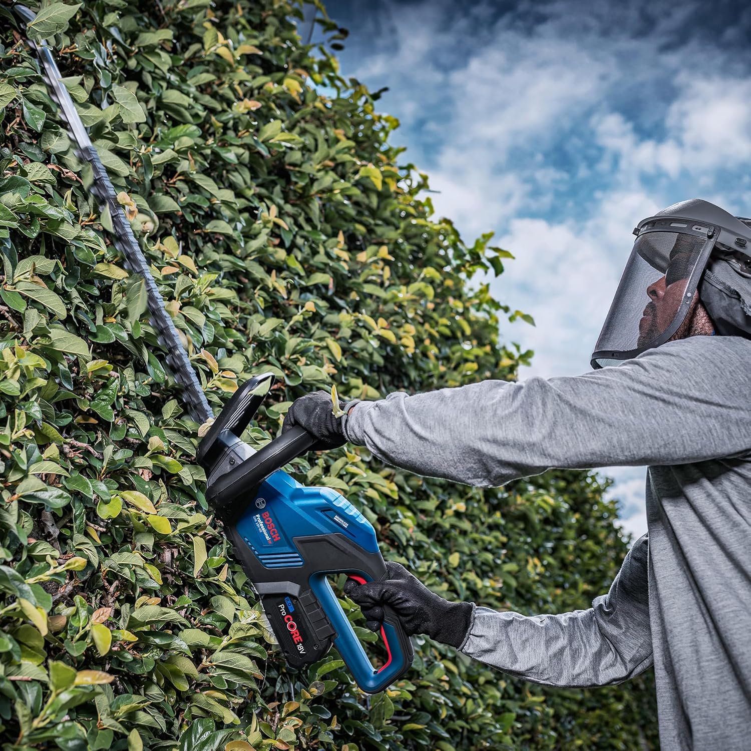 Bosch Professional GHE 18V-60 Akku-Heckenschere – Präzises Schneiden ohne Mühe