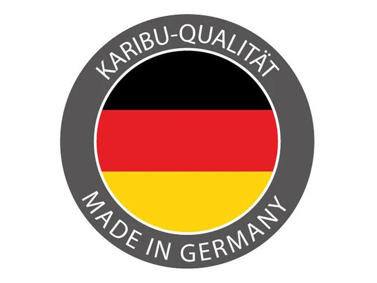 Karibu Carlos Gartenhaus – Robust, geräumig & stilvoll