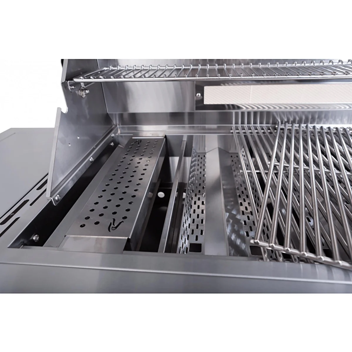 Parrilla de Gas KOBE PROFESSIONAL 5+2 – 5 Quemadores + Cocina Lateral y Quemador Trasero, Acero Inoxidable