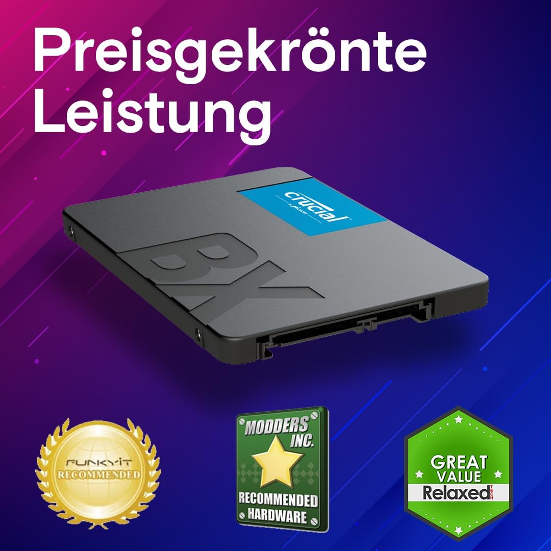 Crucial BX500 4 TB SATA SSD 2,5