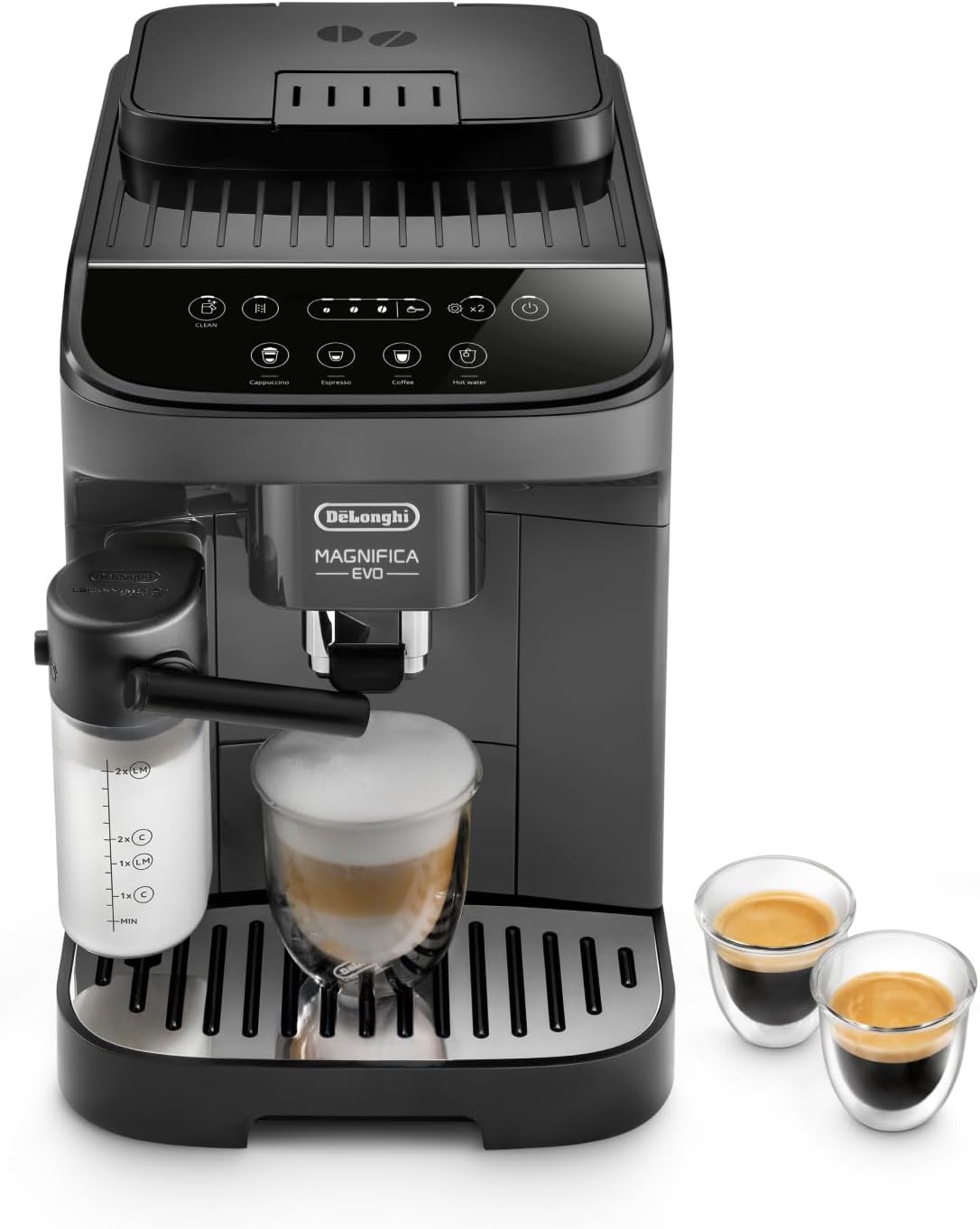 De'Longhi Magnifica Evo ECAM 292.81.B – Vollautomatische Kaffeemaschine mit LatteCrema System