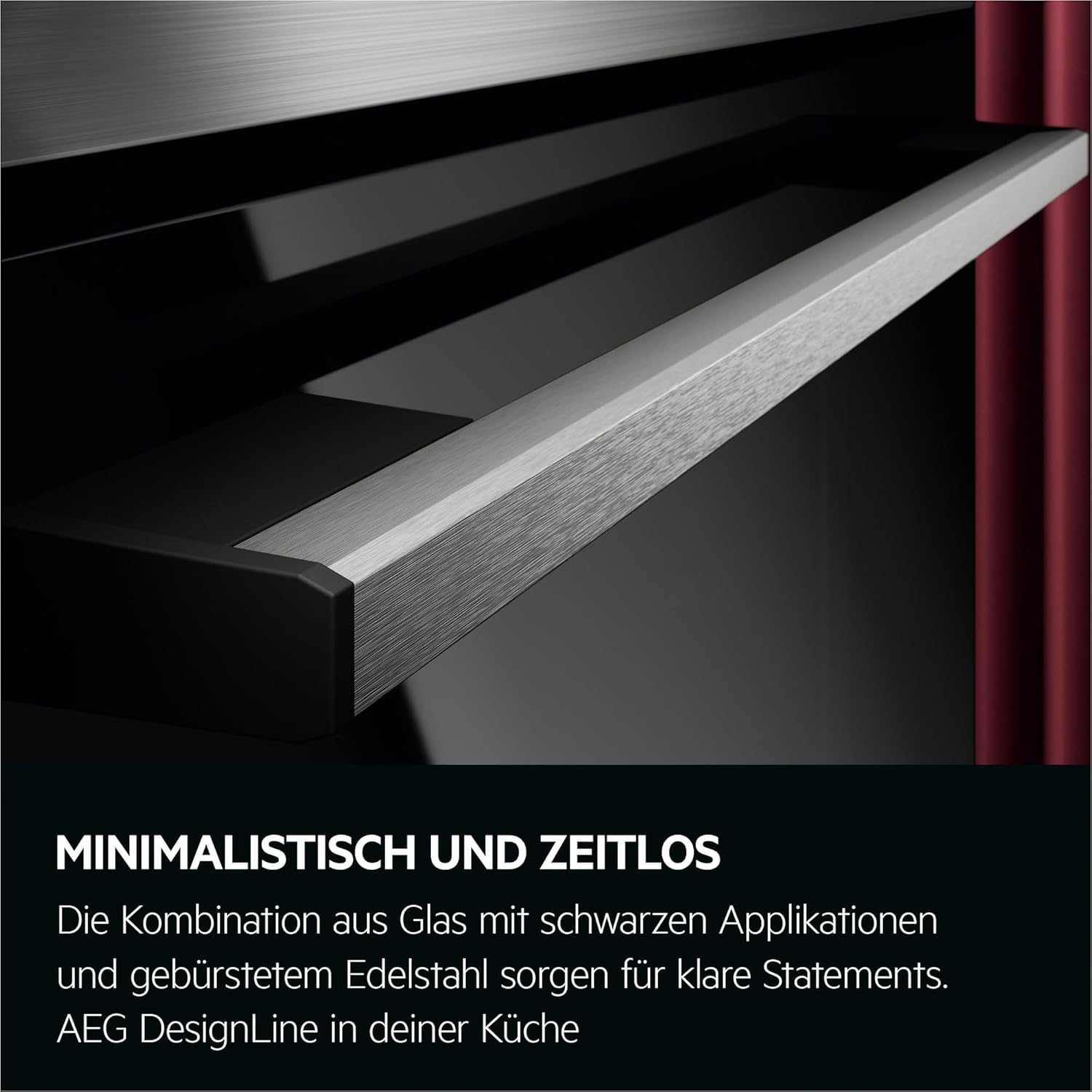 AEG BPE53516AB Einbau-Backofen Serie 5 – Pyrolyse, Heißluft, 25 Programme, LED-Touch, Kühle Tür, Schwarz