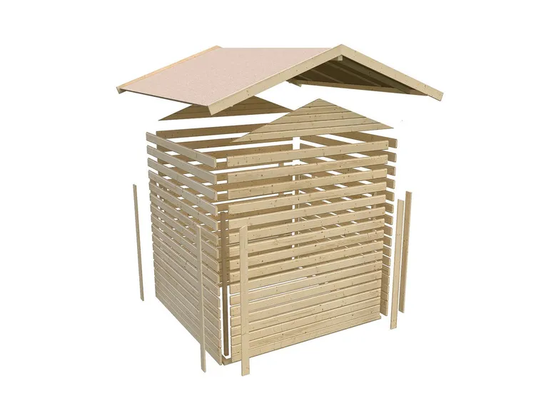 Karibu Carlos Gartenhaus – Robust, geräumig & stilvoll