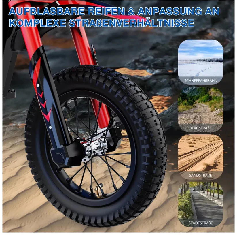 EVERCROSS EV12M Kinder-Elektromotorrad – Spaß & Sicherheit für kleine Abenteurer