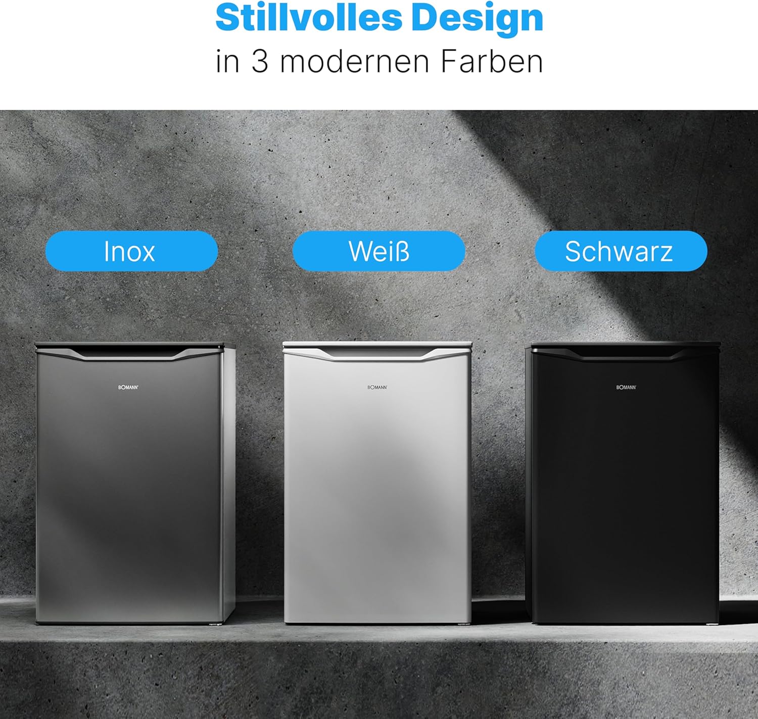 Bomann Gefrierschrank 87 L – Kompakt, effizient & leise