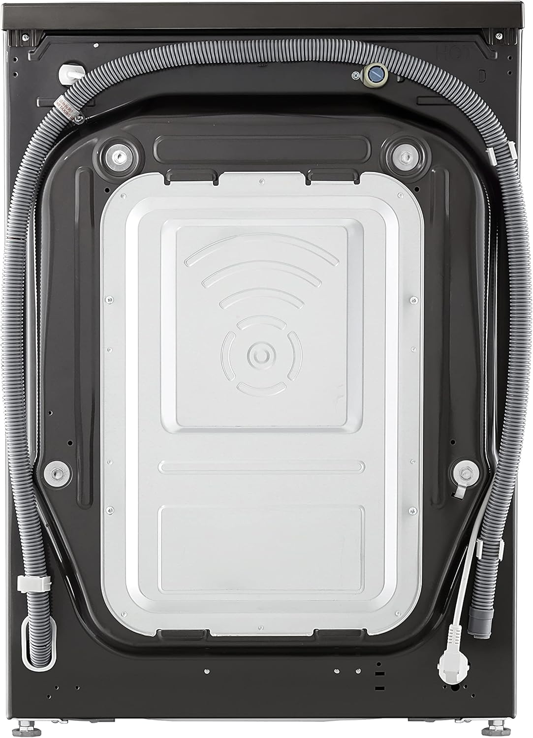 LG F4WV7080 Frontlader-Waschmaschine – 8 kg, 1400 U/min, AI Direct Drive, Dampfreinigung, Wi-Fi, Energieeffizienz Triple A, Weiß