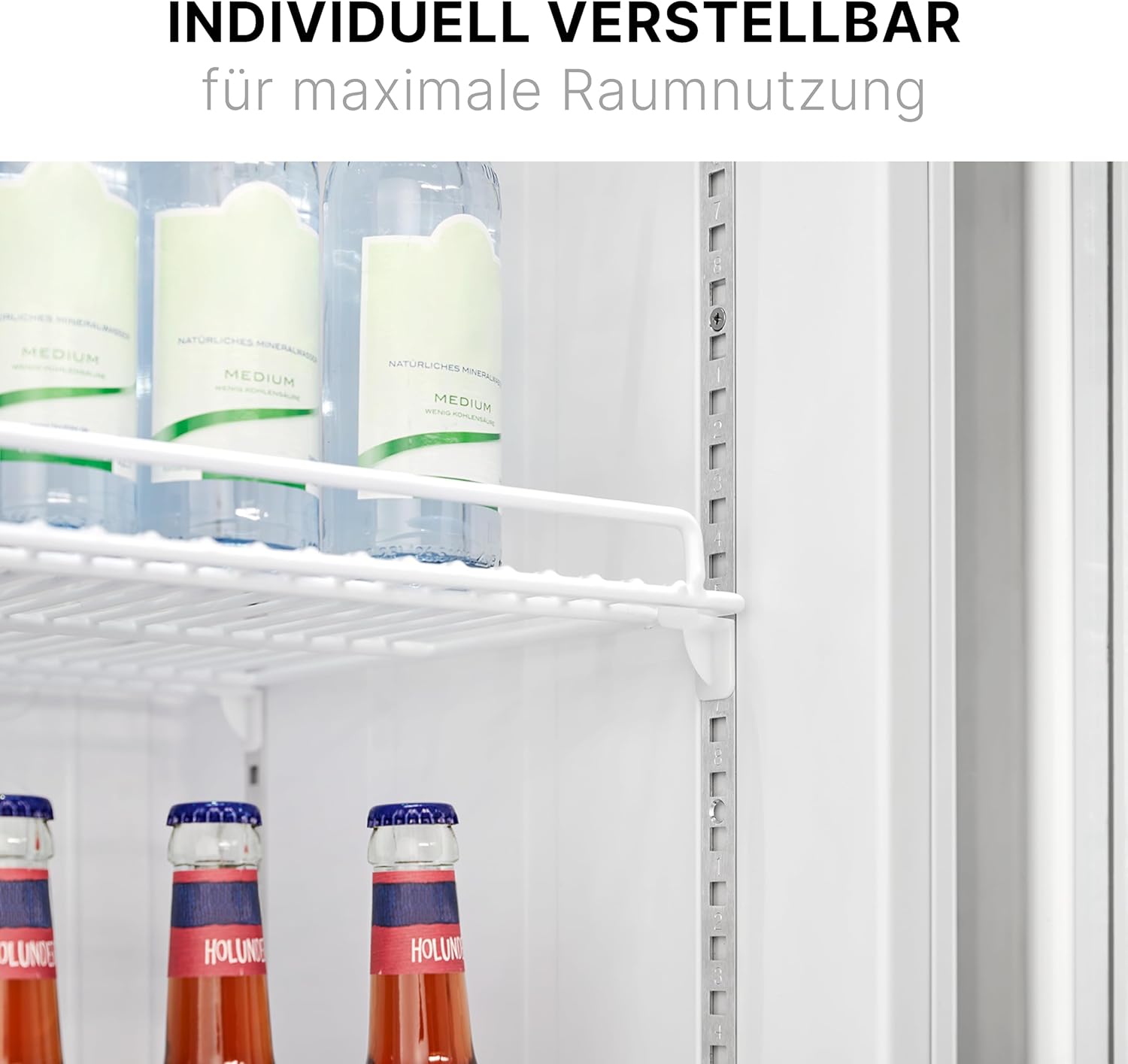 Bomann Getränkekühlschrank 347 L mit Glastür & LED-Beleuchtung – Sicher, Flexibel & Stilvoll