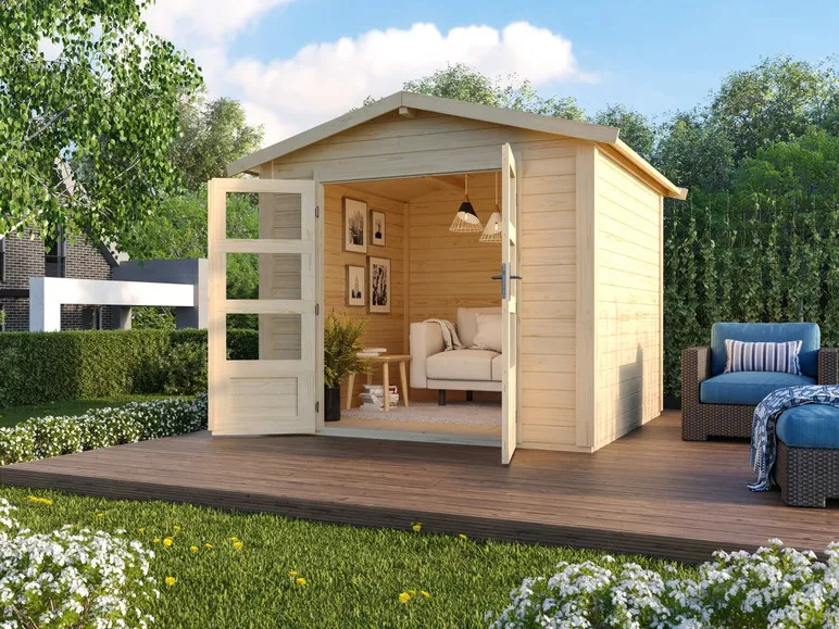 Karibu Carlos Gartenhaus – Robust, geräumig & stilvoll