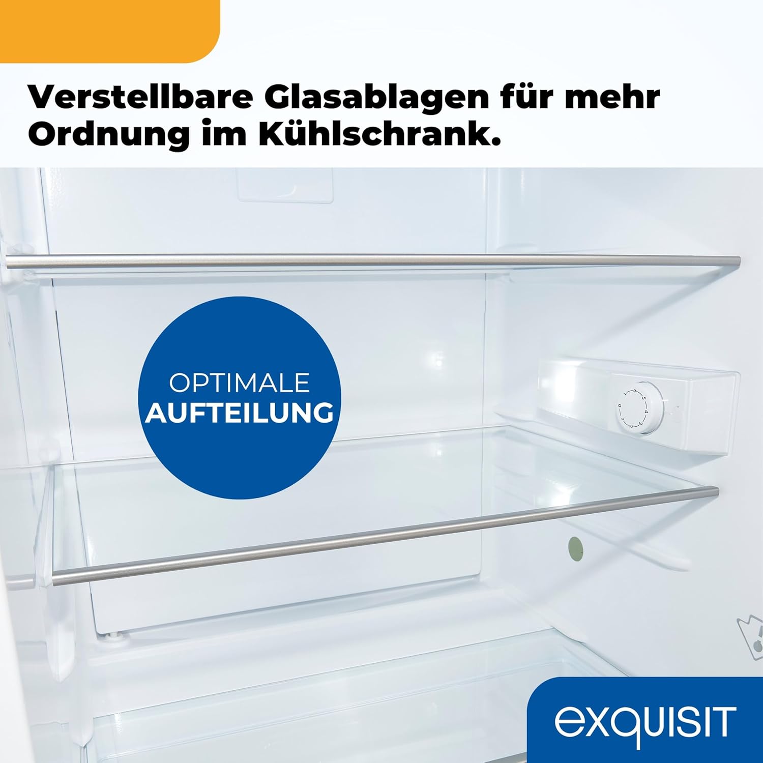 Exquisit Kühlschrank 133 L – Praktisch, leise & energiesparend