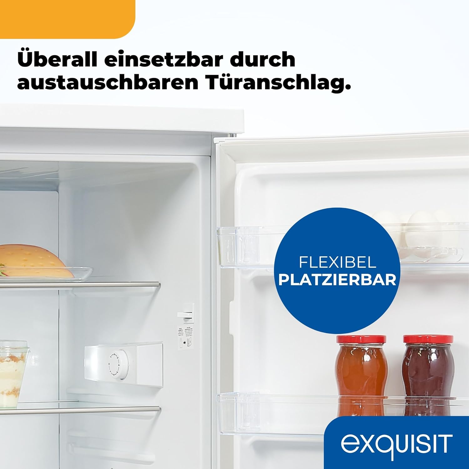 Exquisit Kühlschrank 133 L – Praktisch, leise & energiesparend