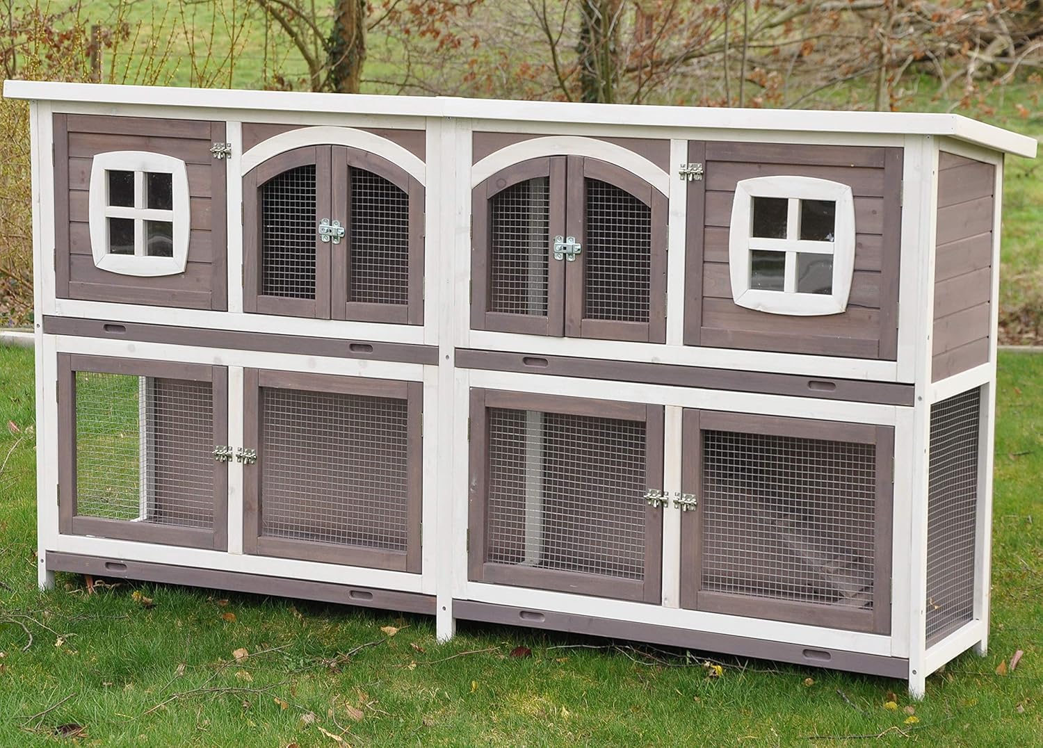 nanook Murmel XXL Doppel-Kaninchenstall – Komfort & Sicherheit für deine Nager