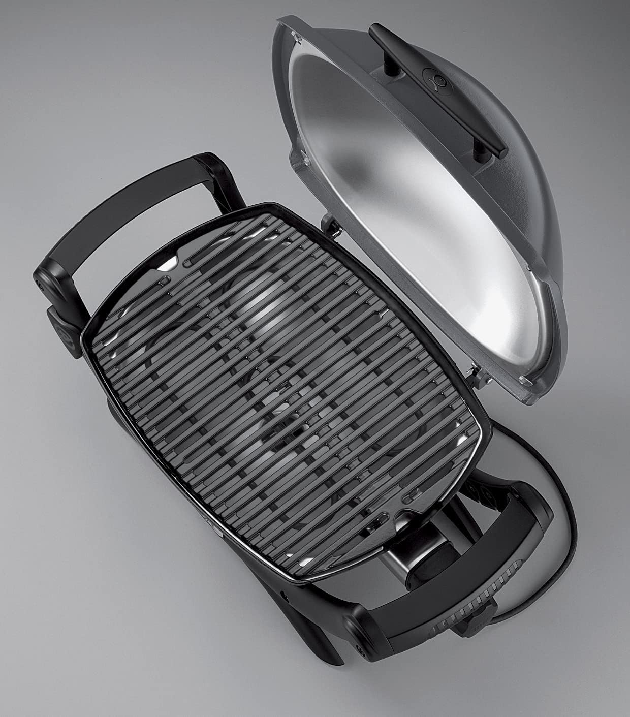 Weber Q1400 Dark Gray – Elektrogrill für Balkon, Terrasse & Garten