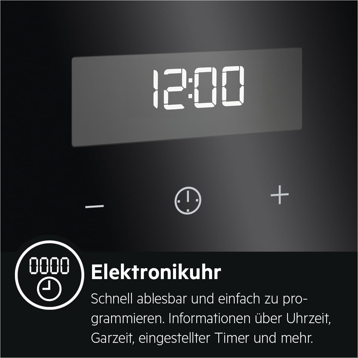 AEG BPE53516AB Einbau-Backofen Serie 5 – Pyrolyse, Heißluft, 25 Programme, LED-Touch, Kühle Tür, Schwarz