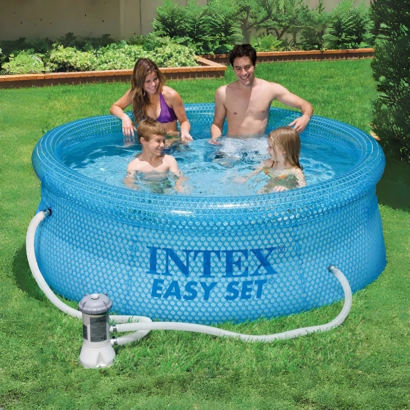 Intex Easy-Set Clearview Pool 244 x 76 cm – Spaß und Erfrischung für die ganze Familie
