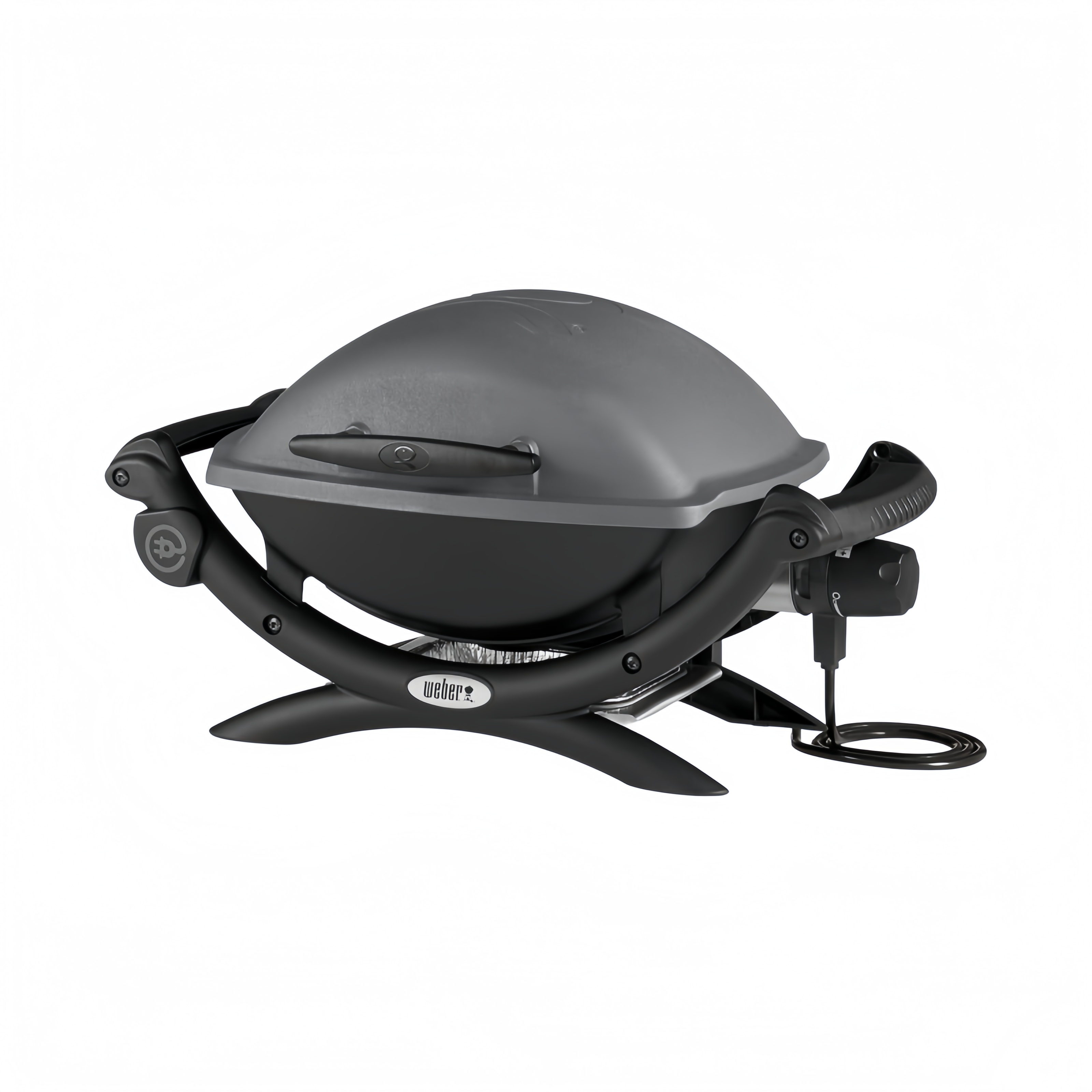 Weber Q1400 Dark Gray – Elektrogrill für Balkon, Terrasse & Garten