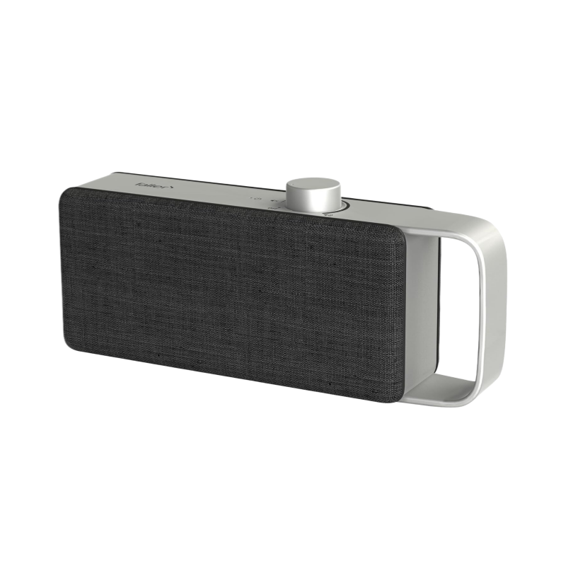 Faller Oskar TV – Tragbarer Soundbar Lautsprecher, kabellos, Aluminiumgehäuse