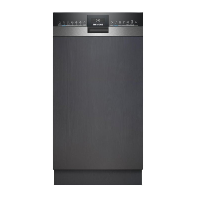 Siemens SR65YX08ME iQ500 Geschirrspüler – Vollintegriert 45 cm, Zeolith-Trocknung, Besteckschublade